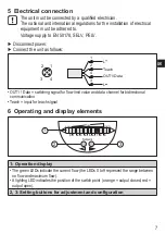 Предварительный просмотр 7 страницы IFM efector 300 SI5010 Operating Instructions Manual