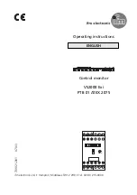 IFM Efector 300 VS2000 Exi Operating Instructions Manual preview