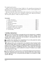 Preview for 2 page of IFM Efector 300 VS2000 Exi Operating Instructions Manual