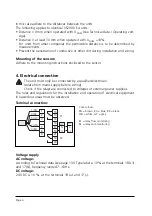 Preview for 4 page of IFM Efector 300 VS2000 Exi Operating Instructions Manual