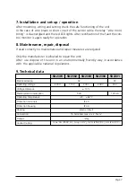 Preview for 7 page of IFM Efector 300 VS2000 Exi Operating Instructions Manual