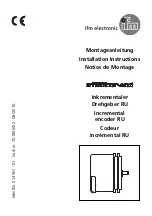 Preview for 1 page of IFM Efector 400 RC Installation Instructions Manual