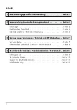 Предварительный просмотр 2 страницы IFM Efector 500 PM2655 Operating Instructions Manual