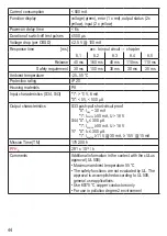 Preview for 44 page of IFM efector100 G1503S Operating Instructions Manual