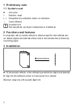 Предварительный просмотр 2 страницы IFM efector200 O6P2 Operating Instructions Manual