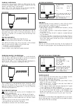 Предварительный просмотр 2 страницы IFM efector200 OM Installation Instructions