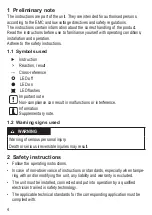 Preview for 4 page of IFM G2001S Operating Instructions Manual