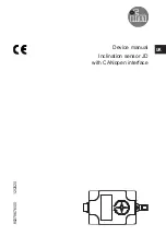 IFM JD Device Manual предпросмотр