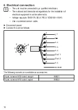 Предварительный просмотр 10 страницы IFM LDH100 Installation Instructions Manual