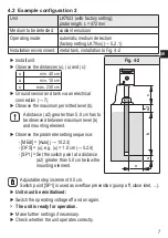 Предварительный просмотр 7 страницы IFM LK 022 Series Operating Instructions Manual