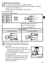 Preview for 15 page of IFM LK122 Series Operating Instructions Manual