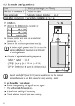 Предварительный просмотр 8 страницы IFM LT80 Series Operating Instructions Manual