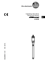 Предварительный просмотр 1 страницы IFM LX0020 Operating Instructions