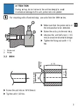 Preview for 3 page of IFM MFH Operating Instructions