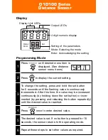 Предварительный просмотр 1 страницы IFM O1D100 series Manual