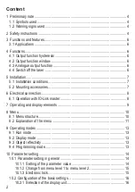 Preview for 2 page of IFM O1D120 Operating Instructions Manual