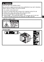 Предварительный просмотр 5 страницы IFM O1D120 Operating Instructions Manual