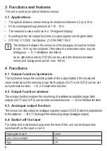 Preview for 6 page of IFM O1D120 Operating Instructions Manual