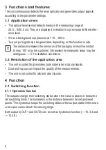 Preview for 6 page of IFM O1D300 Operating Instructions Manual