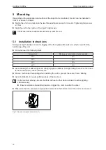 Предварительный просмотр 12 страницы IFM O2D54 Series Manual