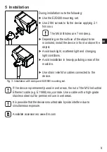 Предварительный просмотр 9 страницы IFM O2I5 2 Series Operating Instructions Manual