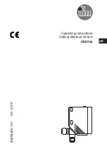 IFM O5D10 Series Operating Instructions Manual preview