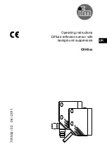 Preview for 1 page of IFM O5H5 Series Operating Instructions