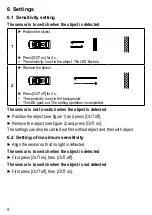 Предварительный просмотр 4 страницы IFM O5H5 Series Operating Instructions