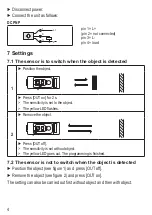 Preview for 4 page of IFM O5H5xA Series Operating Instructions