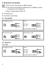 Предварительный просмотр 6 страницы IFM O6E7 Series Operating Instructions Manual