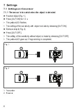 Предварительный просмотр 8 страницы IFM O6E7 Series Operating Instructions Manual