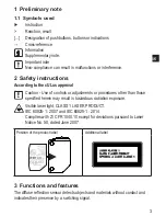 Preview for 3 page of IFM O6H7 Series Operating Instructions Manual