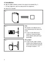 Preview for 4 page of IFM O6H7 Series Operating Instructions Manual