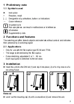 Preview for 3 page of IFM OBF5 Series Operating Instructions Manual