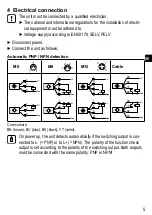 Preview for 5 page of IFM OBF5 Series Operating Instructions Manual