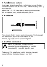 Preview for 2 page of IFM OF Series Installation Instructions