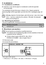 Preview for 9 page of IFM OGD582 Operating Instructions Manual