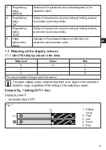 Предварительный просмотр 11 страницы IFM OGD582 Operating Instructions Manual