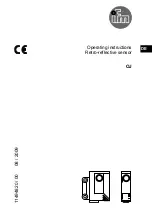 Preview for 1 page of IFM OJ51 Series Operating Instructions Manual