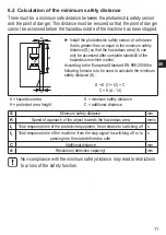 Preview for 11 page of IFM OY4**S Series Operating Instructions Manual