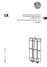 Preview for 1 page of IFM OY95 S Series Original Operating Instructions