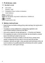 Preview for 4 page of IFM PI28 Series Operating Instructions Manual