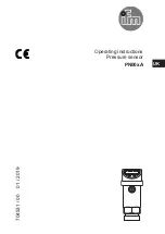 Предварительный просмотр 1 страницы IFM PN00 A Series Operating Instructions Manual