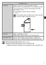 Предварительный просмотр 7 страницы IFM PN3 Series Operating Instructions Manual