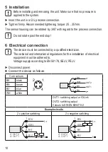 Preview for 10 page of IFM PN701 Series Operating Instructions Manual