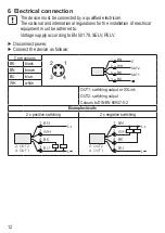 Preview for 12 page of IFM PN7160 Operating Instructions Manual