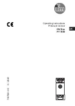 IFM PN78 Series Operating Instructions Manual preview