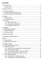 Preview for 2 page of IFM PQ3 Series Operating Instructions Manual