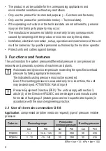 Preview for 4 page of IFM PQ3 Series Operating Instructions Manual