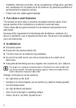 Preview for 4 page of IFM RM 3 Series Operating Instructions Manual